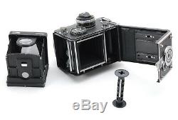 Exc+++ Meter Works Rolleiflex 2.8F TLR Film Camera Planar 80mm Lens from JAPAN