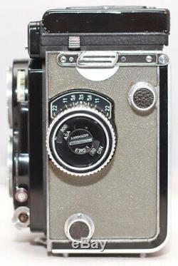 Exc Rare Rolleiflex 3.5t Type 1 Tlr 120 Film Camera With Zeiss Tessar 75mm F/3.5
