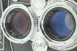 Exc+++++ Yashica-D TLR Film Camera + Yashikor 80mm f/3.5 Lens From JAPAN