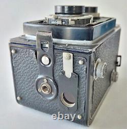 F&H Rolleicord II Type 1 TLR Medium Format Camera+Zeiss 7.5cm f/3.5 Triotar Lens