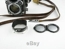 F&H Rolleiflex 2,8 F 6x6 TLR twin lens reflex Carl Zeiss Planar 12,8 f=80mm