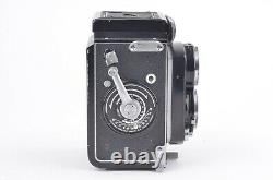 FOR PARTS OR REPAIR MINOLTA AUTOCORD MXV TLR CAMERA with75mm F3.5 ROKKOR READ