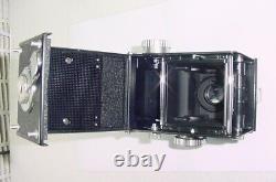 Firstflex TLR 120 Film 6x6 Medium Format Camera Tri-Lausar 80/3.5 Lens Excellent