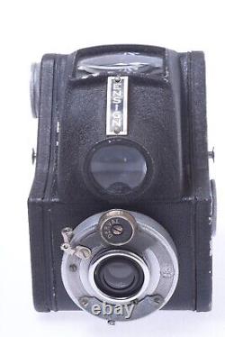 Houghton Ensign Ful-vue Box Psuedo Tlr 120roll Film Camera 6x6cm Zeiss Shutter