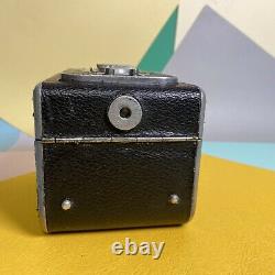 Ising Pucky I Rare 120 Film 6x6 Tlr Camera CLA'd Worn Working Condition! & Case