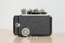 Kodak Reflex Vintage TLR Film Camera + Leather Case + Filters