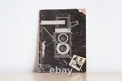 Kodak Reflex Vintage TLR Film Camera + Leather Case + Filters