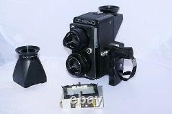Koni-Omegaflex M 6x7cm medium format tlr camera with 90mm f3.5 Hexanon lens