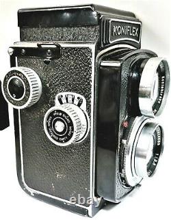 Konica Koniflex 6x6 TLR Film Camera / Hexanon 85mm F3.5 Lens Excellent