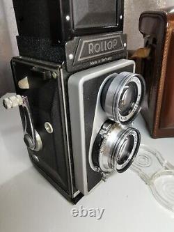 LIPCA ROLLOP 6x6 ENNAGON 3.5 / 75 Enna Werke TLR Film Camera & Case WB3