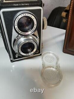 LIPCA ROLLOP 6x6 ENNAGON 3.5 / 75 Enna Werke TLR Film Camera & Case WB3