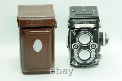 MINT IN CASE ROLLEI ROLLEIFLEX 3.5F TLR BODY With PLANAR 75mm F3.5 FROM JAPAN