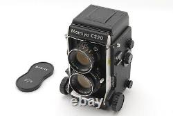 MINT-? Mamiya C220 Pro F TLR Film Camera with 105mm f/3.5 Lens From JAPAN