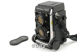 MINT+++ Mamiya C220 Pro F TLR Film Camera with 105mm f/ 3.5 Lens From Japan