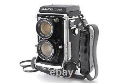 MINT-? Mamiya C220 Pro TLR Film Camera 55mm f/4.5 Lens From JAPAN