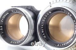 MINT Mamiya C3 Pro + Sekor 105mm f3.5 Lens TLR Medium Format Camera From JAPAN