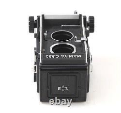 MINT? Mamiya C330 Pro f 6x6 TLR Camera + Sekor DS 105mm f/3.5 Blue Dot Lens JPN