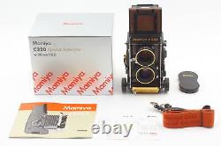 MINT Mamiya C330 Special Selection Golden Lizard Film Camera From JAPAN