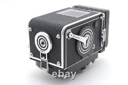 MINT? ROLLEIFLEX 2.8F TLR Film Camera Planar White Face 80mm f/2.8 LENS JAPAN