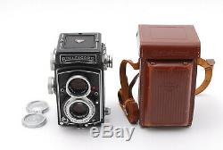 MINT Rolleicord V 6x6 TLR 120 Film Camera with Xenar 75mm Lens from JAPAN A167N