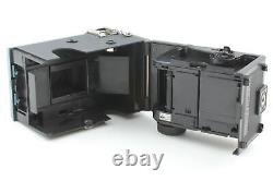 MINT SuperHeadz blackbird fly Blue/Black 35mm TLR Film Camera From JAPAN