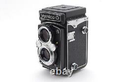 MINT+++? YASHICA D TLR 6x6cm Film Camera with Case Yashinon 80mm f/3.5 f/2.8 JAPAN