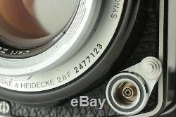 MINT in CASE WHITE FACE Rolleiflex 2.8F Planar 80mm f/2.8 TLR from JAPAN #0707
