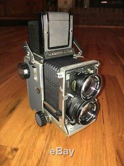Mamiya C220 Medium Format TLR Film Camera with 80mm F/2.8 lens with Original Box