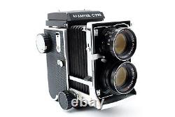 Mamiya C220 Pro TLR Film Camera with 105mm f/3.5 Blue dot Lens JAPAN N. Mint 1039