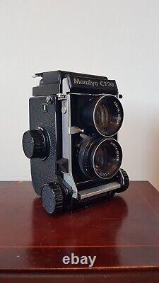 Mamiya C220 Professional F TLR Medium Format Camera +80mm f2.8 Lens (0514BL)