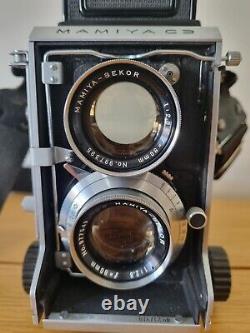 Mamiya C3 Medium Format TLR Camera 80mm f2.8 Sekor Excellent Condition