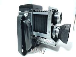 Mamiya C3 Professional TLR Film Camera withLeft Hand Grip Sekor 80mm f2.8 Japan