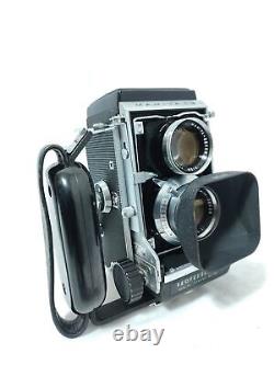 Mamiya C3 Professional TLR Film Camera withLeft Hand Grip Sekor 80mm f2.8 Japan