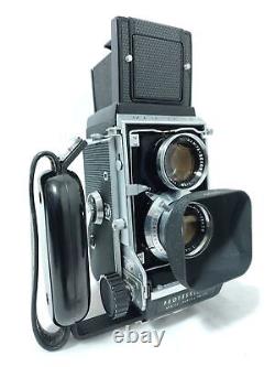 Mamiya C3 Professional TLR Film Camera withLeft Hand Grip Sekor 80mm f2.8 Japan