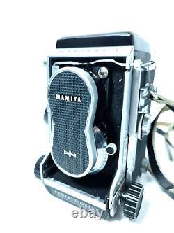 Mamiya C3 Professional TLR Film Camera withLeft Hand Grip Sekor 80mm f2.8 Japan