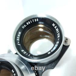 Mamiya C3 Professional TLR Film Camera withLeft Hand Grip Sekor 80mm f2.8 Japan