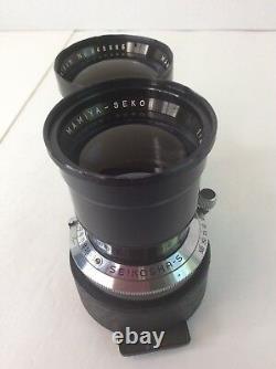 Mamiya C33 TLR Camera LOT Porroflex Seikosha S Sekor 135 MM Lens Medium Format