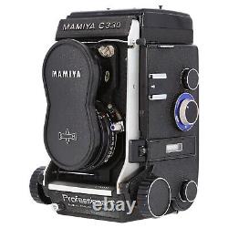 Mamiya C330 F Professional with 80mm f2.8 Medium Format TLR 6x6 Camera (New Seals)