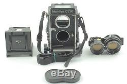 Mamiya C330 Pro S TLR Film Camera 105mm f3.5 DS Blue dot Lens From Japan 172