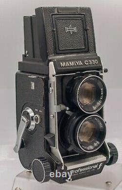 Mamiya C330 Professional F 120 Film TLR Camera & Sekor 80mm F2.8 Lens Read