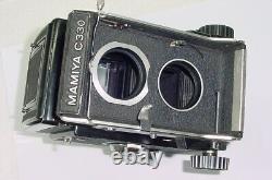 Mamiya C330 Professional Medium Format TLR Film Camera Body Ex++ Fully Serviced