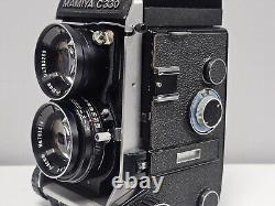 Mamiya C330 Professional TLR + 80mm f/2.8 blue dot + 135mm f/4.5 blue dot