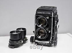 Mamiya C330 Professional TLR + 80mm f/2.8 blue dot + 135mm f/4.5 blue dot