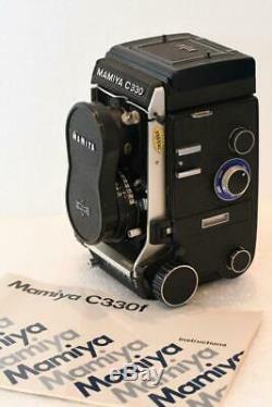 Mamiya C330 Professional f c/w blue dot 80mm F2.8 lens C330f NR. MINT CONDITION