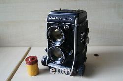 Mamiya C330 TLR with blue dot 80 2.8 lens