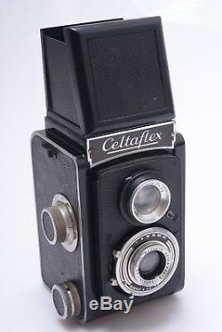 Mecaoptic Celtaflex Very Rare Tlr 120 Roll Film Camera Boyer Saphir 75mm 4.5