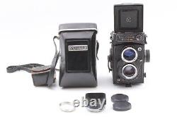Meter Works? NEAR MINT+3? Yashica Mat 124G 6×6 TLR Camera with Case Hood From JAPAN