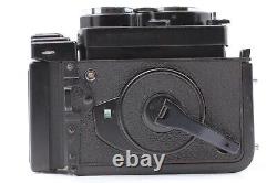 Meter Works? NEAR MINT+3? Yashica Mat 124G 6×6 TLR Camera with Case Hood From JAPAN