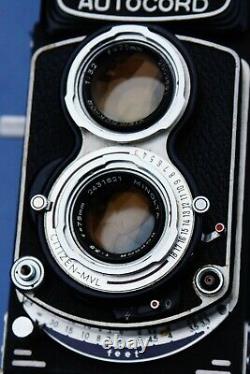 Minolta Autocord 6x6 medium format TLR Rokkor lens reflex camera