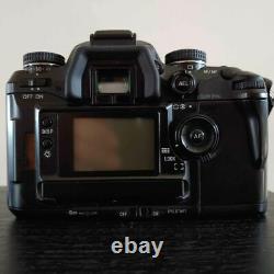 Minolta Maxxum7 Dynax7 a7 with two Minolta AF Prime Lenses and Flash Very Good